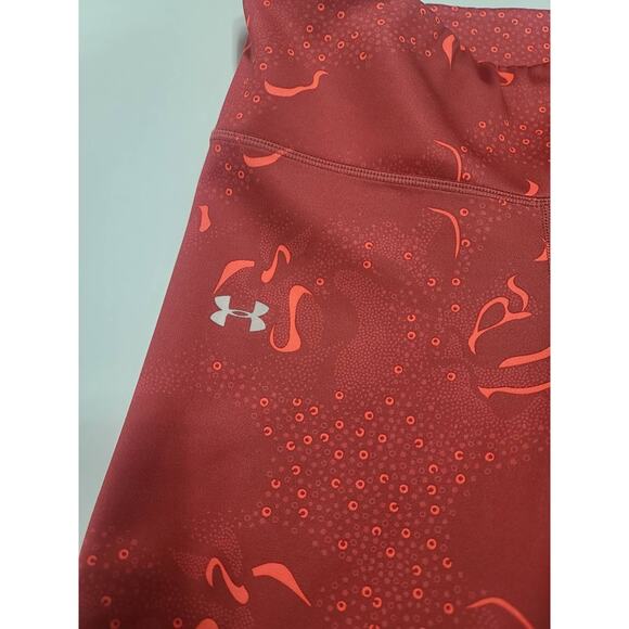 Under armour compression orange bubble leggings women's small - Picture 4 of 7